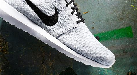 nike roshe run flyknit herren weiß|Nike Roshe Flyknit wolf grey.